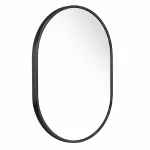 Lustro owalne 60 cm x 91,5 cm, ramka Metal I ArtDHome